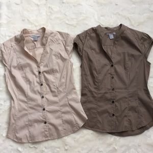 H&M Button Down Blouse Bundle Size 2